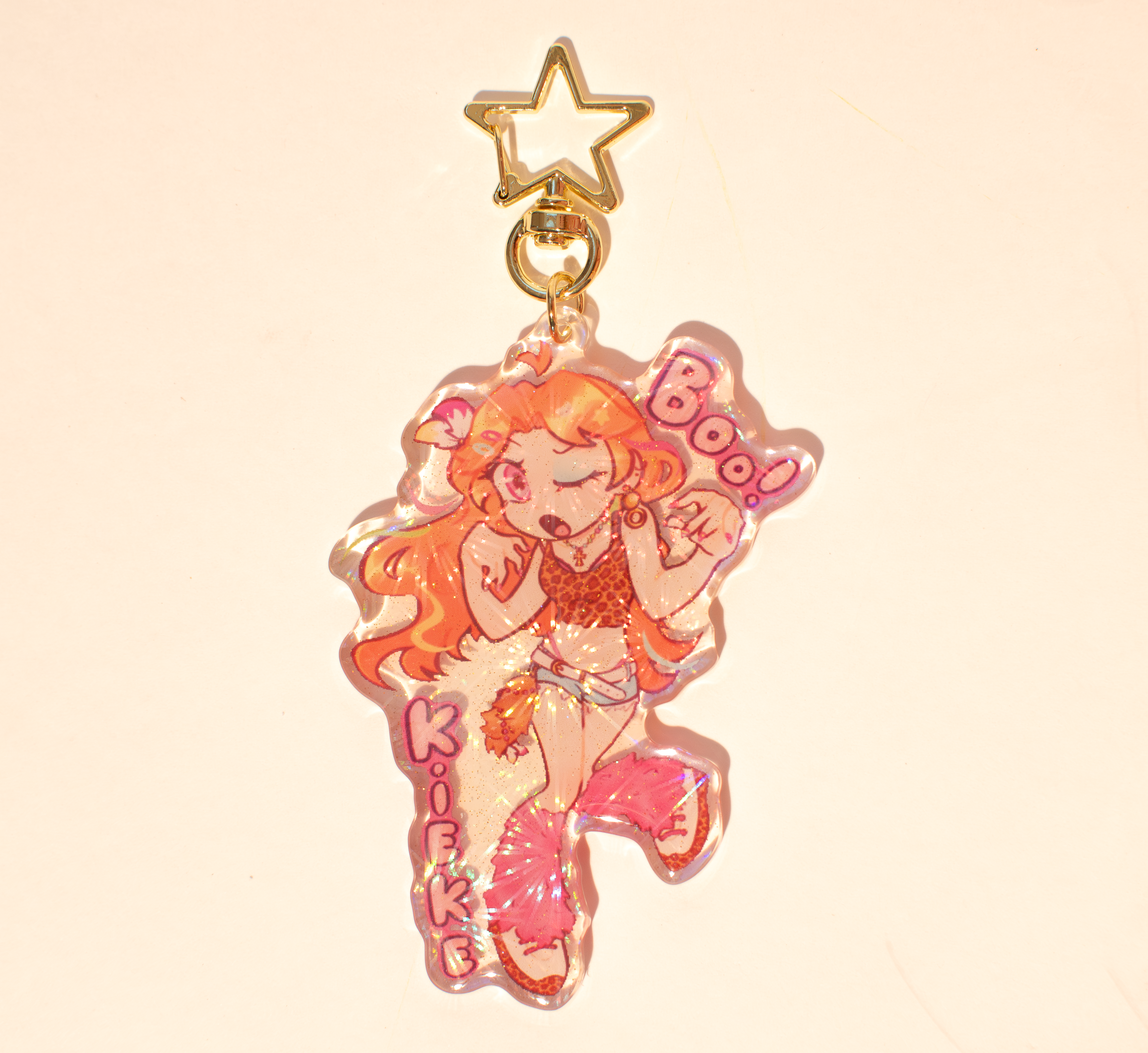 Acrylic Keychain — Kiekeboe